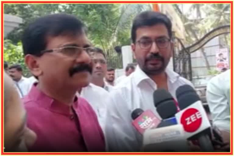 Amol Kirtikar met to Sanjay Raut residence