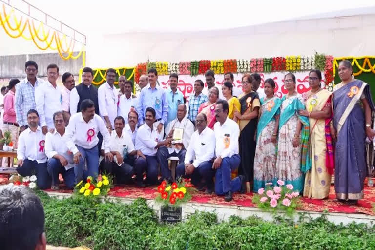 60 years celebration in Zilla Parishad School