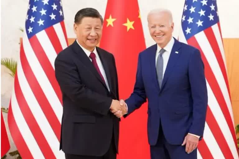 Joe Biden and Chinese leader Xi Jinping meet in Bal