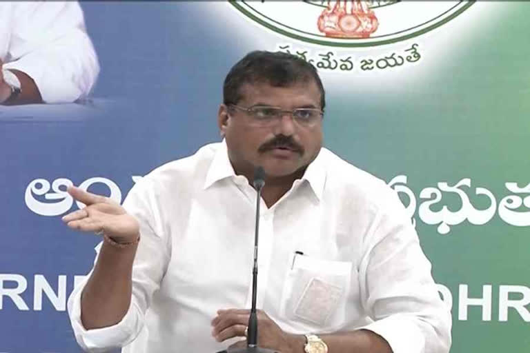 Education Minister Botsa Satyanarayana