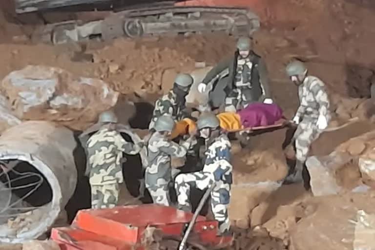 Mizoram stone quarry collapse incident; 8 dead bodies found