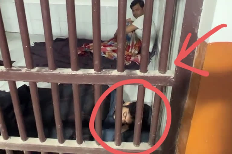 Video of Aftab first night in jail