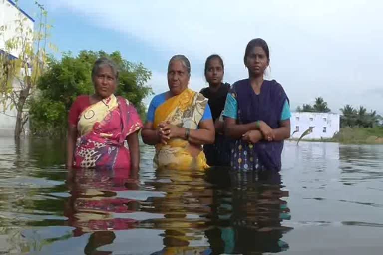 Etv Bharatவெள்ளகாடான ராசிபுரம் - அமைச்சர்கள் வராததால் மக்கள் வேதனை