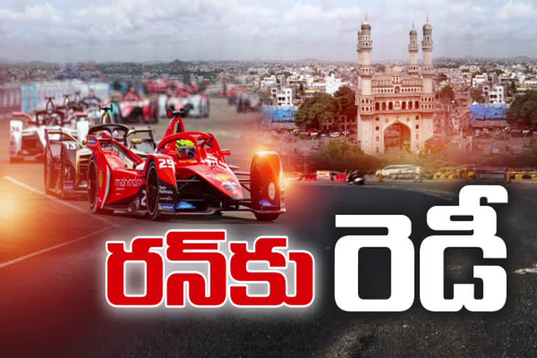 Formula E race in Hyderabad