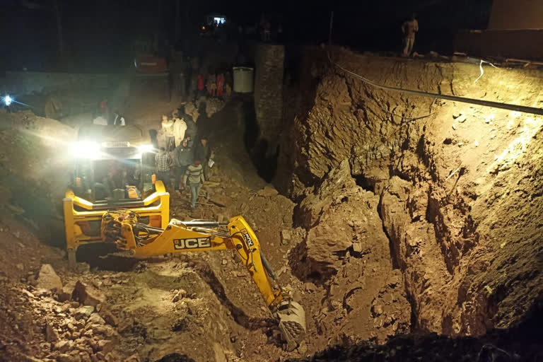 Landslide in solan