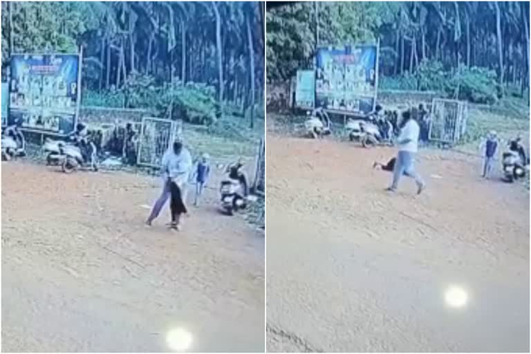 girl attacked by man in manjeswaram  9 year old girl attacked  manjeswaram  madrasa student attacked  man attacks madrasa student  മദ്രസ വിദ്യാര്‍ഥിയെ നിലത്തെറിഞ്ഞു  വിദ്യാര്‍ഥിയെ നിലത്തെറിഞ്ഞു  വിദ്യാർഥിയെ യുവാവ് വലിച്ചെറിഞ്ഞു  മഞ്ചേശ്വരം മദ്രസ വിദ്യാര്‍ഥി ആക്രമണം  വിദ്യാര്‍ഥിയെ ആക്രമിച്ച് യുവാവ്  മഞ്ചേശ്വരം  കാസര്‍കോട് വാര്‍ത്തകള്‍  പുതിയ മലയാളം വാര്‍ത്തകള്‍  latest malayalam news  kasaragod latest news  ഞെട്ടിക്കുന്ന സംഭവം  9 വയസുകാരിയെ എടുത്തുയര്‍ത്തി നിലത്തെറിഞ്ഞു