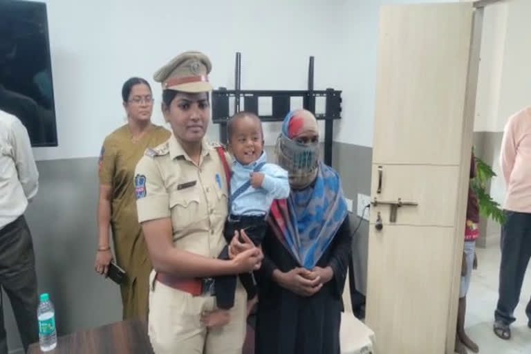 Kidnapped baby found at vikarabad