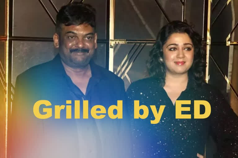 ED focuses on money trail to Liger  ED grills Puri Jagannadh Charmme Kaur  ED investigates liger makers  liger team grilled by ED  Complaint about source of finance for Ligar movie  ED questioned Puri Jagannadh and Charmme Kaur  Puri Jagannadh  Charmme Kaur  ലൈഗര്‍ സിനിമ നിര്‍മിച്ചത് കള്ളപ്പണം ഉപയോഗിച്ച്  ലൈഗര്‍ സിനിമ  ലൈഗര്‍  ഇഡി  കോണ്‍ഗ്രസ് നേതാവ് ബക്ക ജഡ്‌സണ്‍  ബക്ക ജഡ്‌സണ്‍  ഫെമ  FEMA  ഫോറിൻ എക്‌സ്‌ചേഞ്ച് മാനേജ്‌മെന്‍റെ ആക്‌ട്  വിജയ് ദേവരകൊണ്ട  Vijay Deverakonda  Ananya Panday  Mike Tyson  പുരി ജഗന്നാഥ്  ചാര്‍മി കൗര്‍  അനന്യ പാണ്ഡെ  മൈക് ടൈസണ്‍  കള്ളപ്പണം വെളുപ്പിക്കല്‍