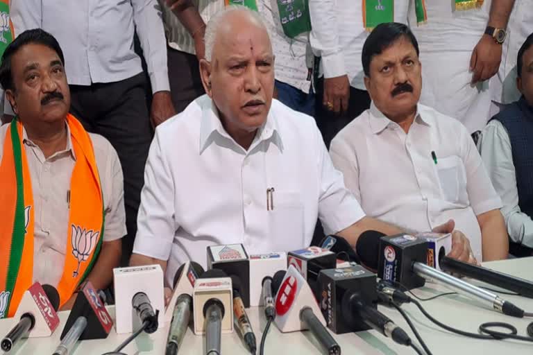 BS Yediyurappa criticizes Congress