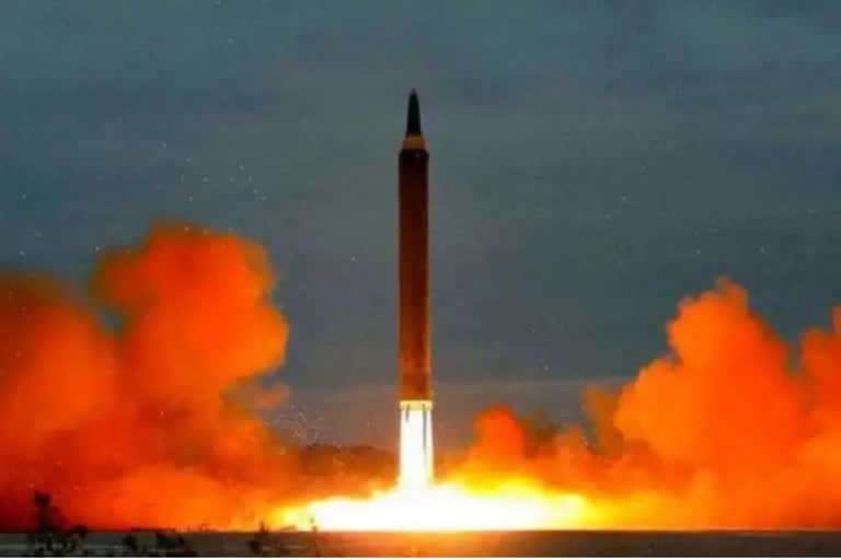 ICBM with range to strike entire US  North Korea test fires ICBM  ഭൂഖണ്ഡാനന്തര ബാലിസ്റ്റിക് മിസൈല്‍  ഉത്തരകൊറിയ  ഉത്തര ദക്ഷിണ കൊറിയ സംഘര്‍ഷം  ഉത്തരകൊറിയ ആയുധ പരീക്ഷണം  വിദേശ വാര്‍ത്തകള്‍  North Korea missile test  North Korea south Korea conflict