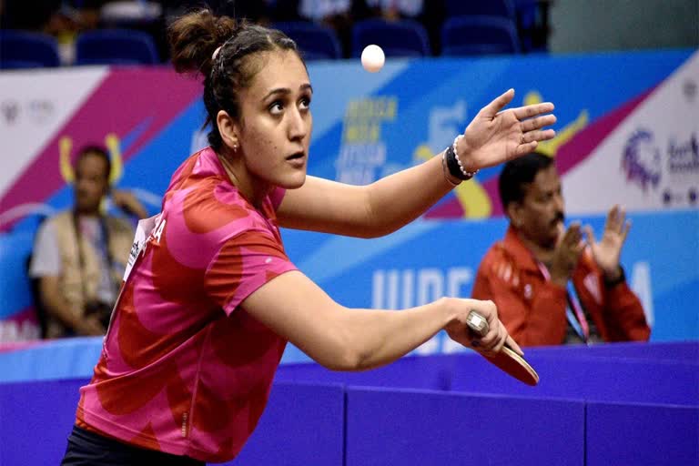 ഏഷ്യന്‍ കപ്പ് ടേബിൾ ടെന്നീസ്  Manika upsets World No 7 Chinese  Manika Batra  മണിക ബത്ര  മണിക ബത്രക്ക് അട്ടിമറി ജയം  ശരത് കമാൽ പുറത്ത്  Asian Cup TT  Manika Batra reach Asian Cup TT semifinals  മണിക