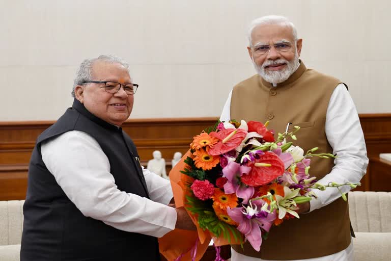 Kalraj Mishra met PM Narendra Modi,  Discussion on the development of Rajasthan