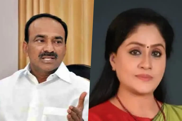 Etala Rajender and Vijayashanthi attacked TRS Party
