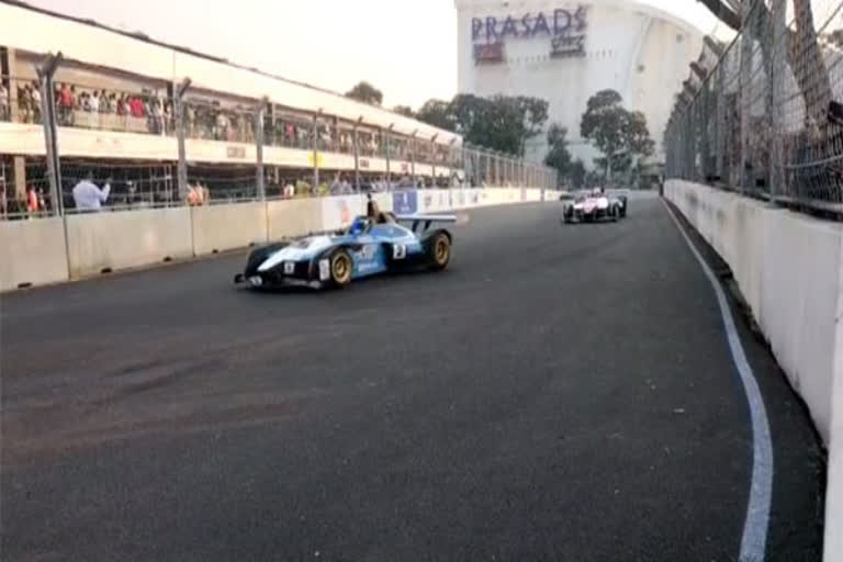 Formula E racing in Hyderabad