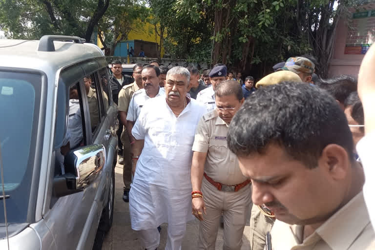 Police take Anubrata Mondal to Asansol District Hospital after he complained about Chest Pain