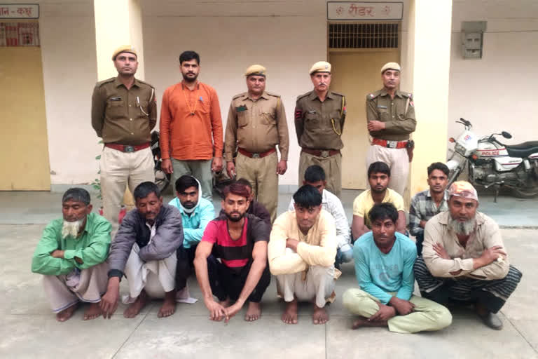11 accused of attack on police arrested in Bharatpur
