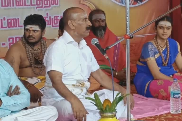 "இந்து அறநிலையத்துறை என்பதே தமிழ்நாட்டிற்கு தேவையில்லை”- முன்னாள் ஐஜி பொன் மாணிக்கவேல்