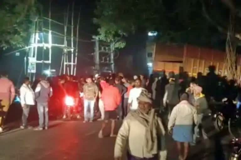 truck hits religious procession in bihar