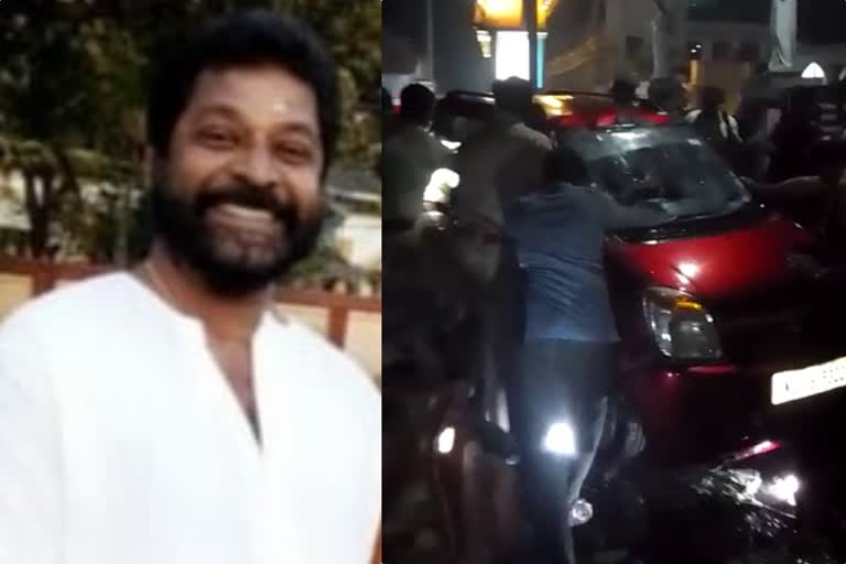 Vaikom Vadayar car accident  Vadayar native died after the car fell into river  car fell into river  Vadayar car accident  car accident  car accident in Vadayar  കാര്‍ പുഴയില്‍ പതിച്ച് വടയാര്‍ സ്വദേശി മരിച്ചു  വടയാര്‍ സ്വദേശി മരിച്ചു  വടയാർ മാലിയിൽ അശോകന്‍  അശോകന്‍  വടയാർ ഉണ്ണിമിശിഹ പള്ളി