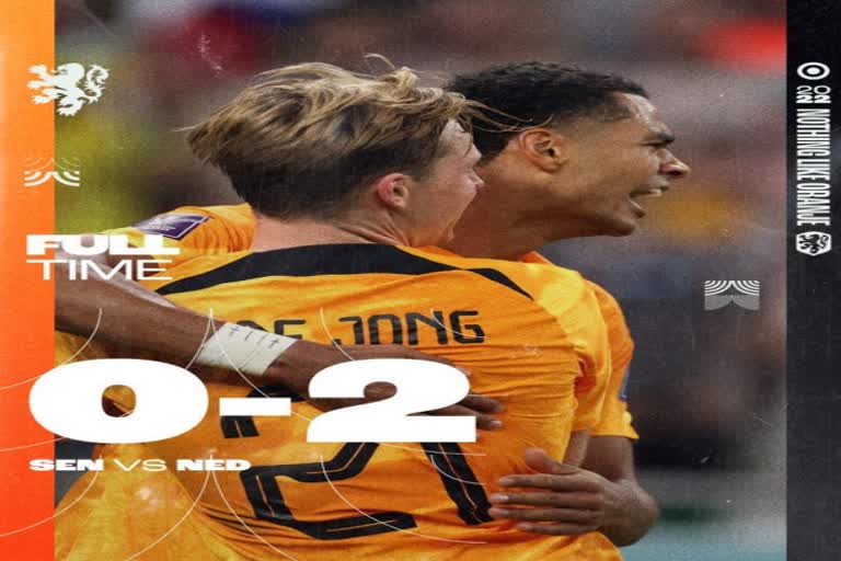Netherlands won 2 0 against Senegal