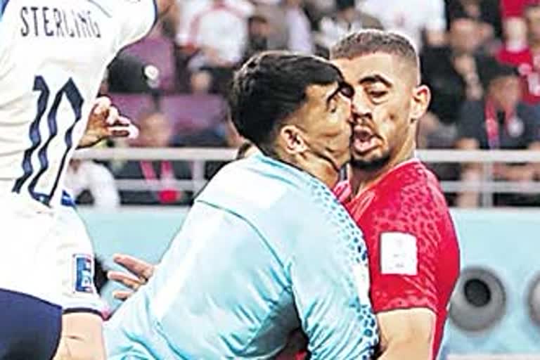 iran goal keeper ali reza beiranvand injury