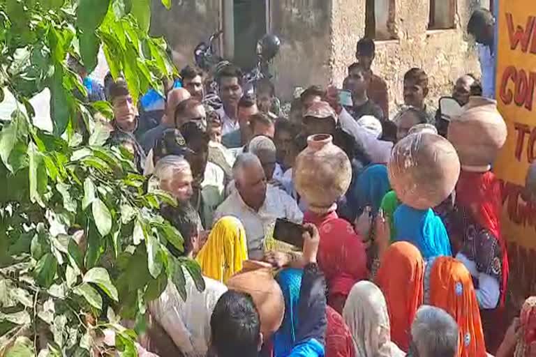 Protest of women in Jhunjhunu