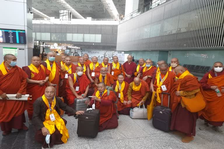 Bhutanese monks Delegation