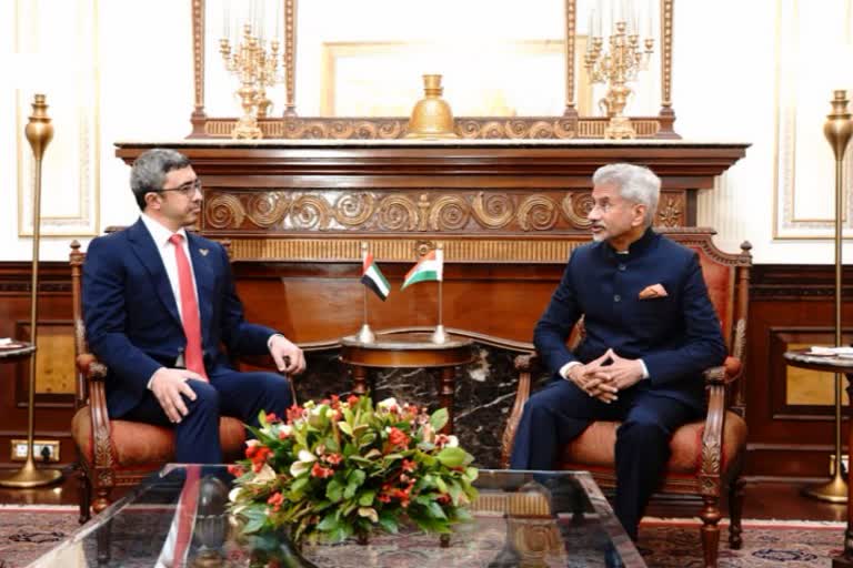 EAM Jaishankar meets UAE counterpart; discusses cooperation in energy, food security