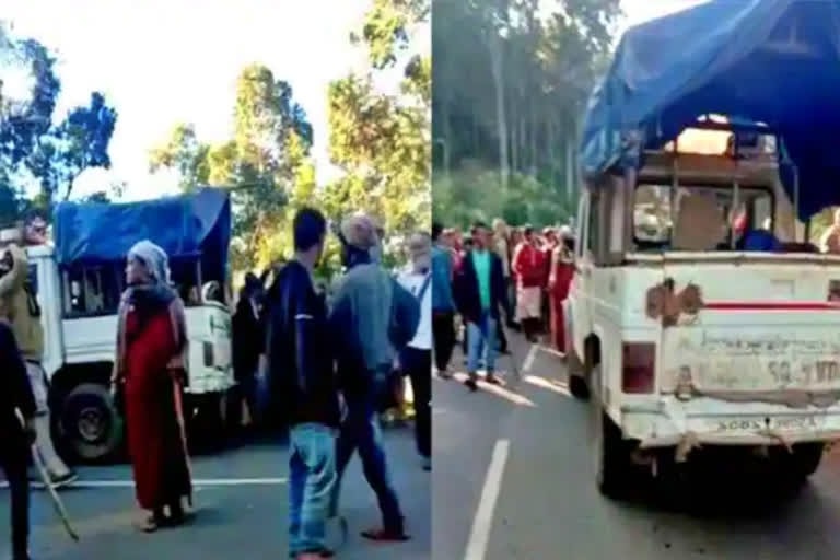 Violence on Assam Meghalaya border