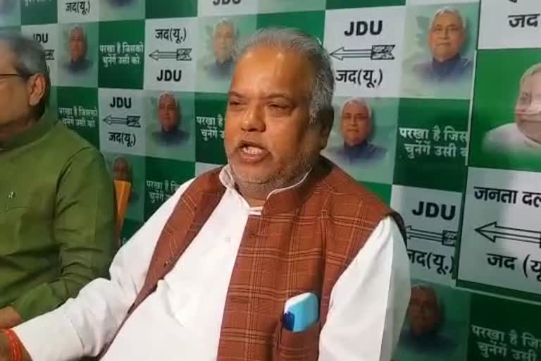 JDU minister Shravan Kumar