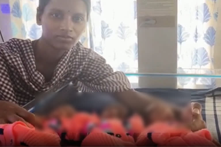 poor woman  government  four children  help from government  woman asking help from government  villupuram news  villupuram latest news  அரசிடம் உதவி கோரிய பெண்மணி  ஏழை பெண்மணி  அரசிடம் உதவி  நான்கு குழந்தைகள்  கூலி வேலை  கள்ளக்குறிச்சி