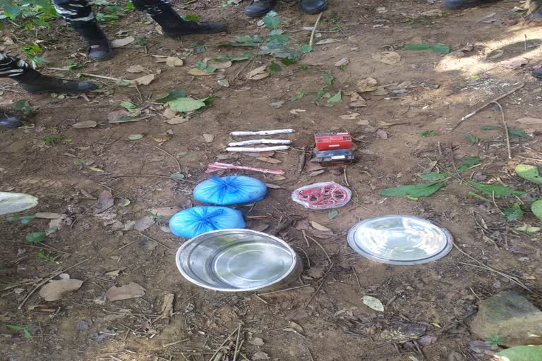 balaghat naxalite search party recovered explosive