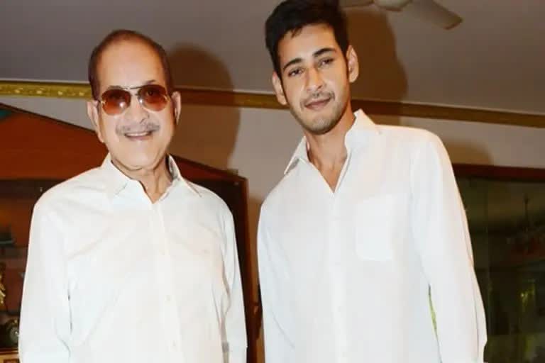 An emotional post by Mahesh Babu remembering his father