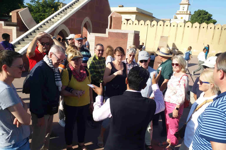 number of Tourists increased in Jaipur