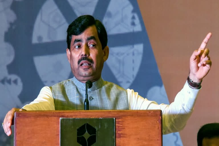 Bihar Maha Gathbandhan members can befriend anyone for power": Shahnawaz Hussain