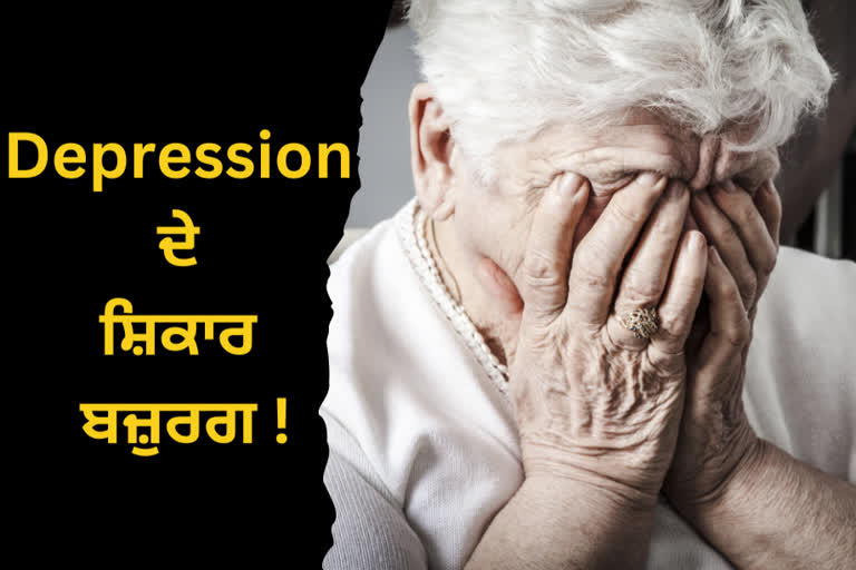 Depression that seriously affected the elderly