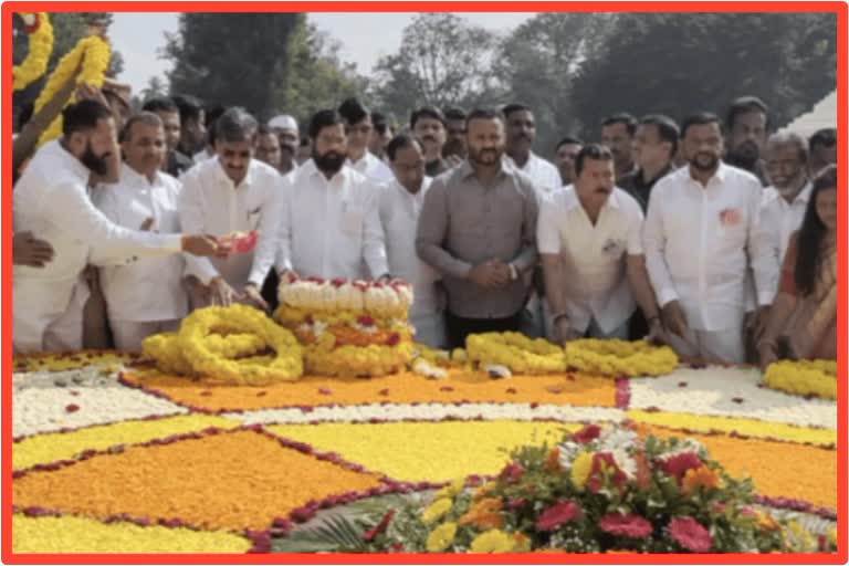 Death anniversary of Yashwantrao Chavan