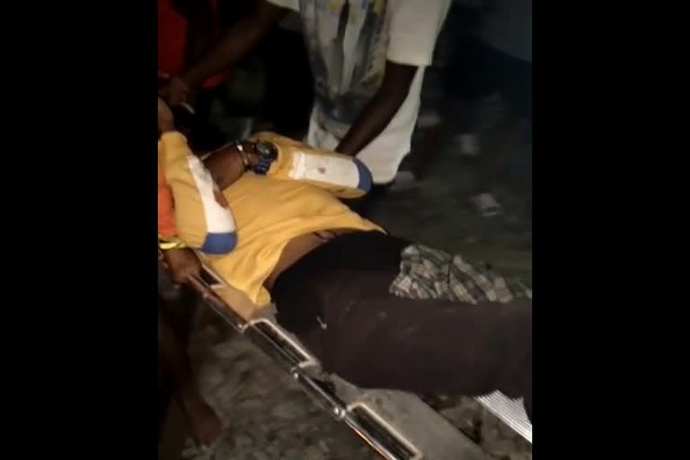 Man loses legs in train accident at Shivamogga