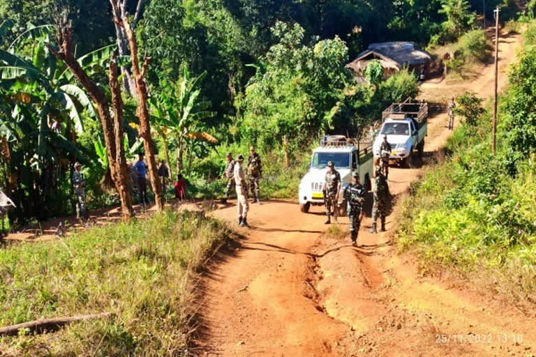 Assam-Meghalaya border