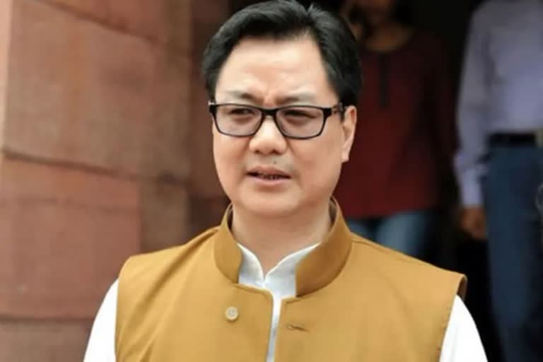 Minister of Law Kiren Rijiju