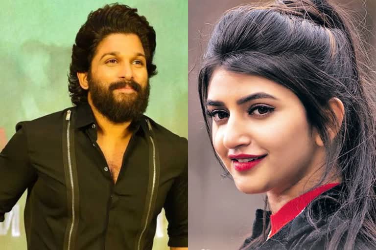 young beauty pairs up with allu arjun