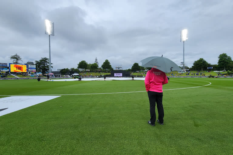 newzealand vs india second odi  newzealand vs india second odi called off  newzealand vs india  hamilton rain  ഇന്ത്യ ന്യൂസിലന്‍ഡ് രണ്ടാം ഏകദിനം  ഇന്ത്യ  ന്യൂസിലന്‍ഡ്  ഇന്ത്യ ന്യൂസിലന്‍ഡ് ഏകദിന പരമ്പര