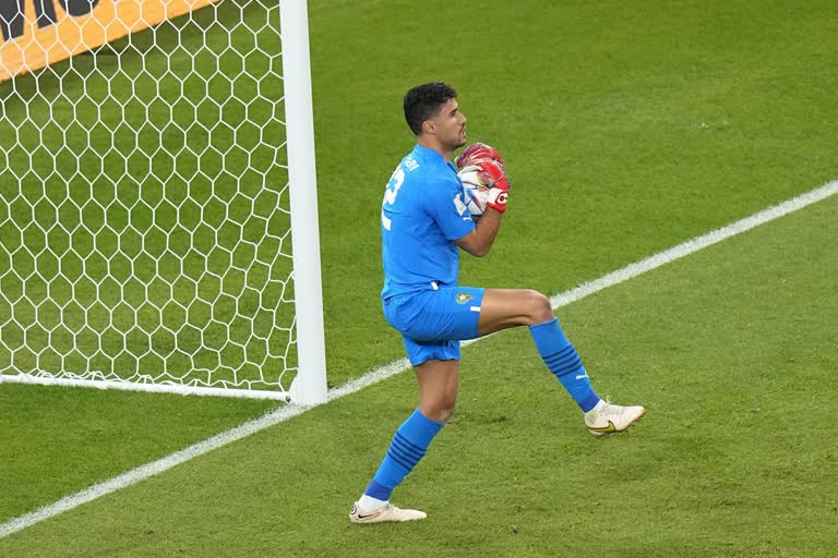 Where'd he go? Morocco goalie disappears at World Cup game