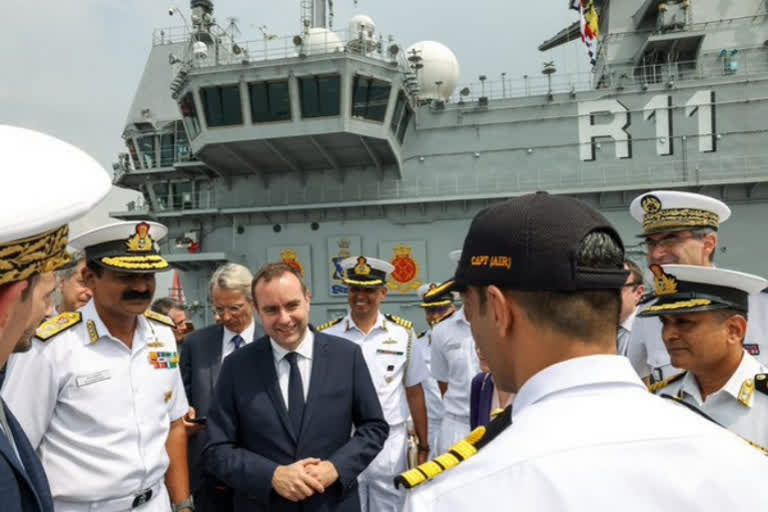 France-India united to defend maritime sovereignty: French Defence Minister