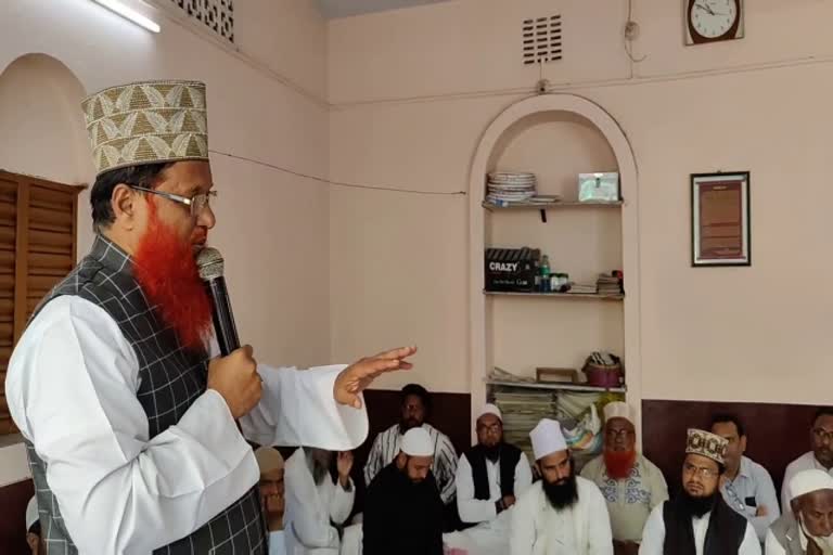 Meeting in Shivli Bari Jama Masjid of Nirsa in Dhanbad