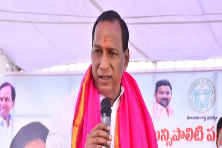 Telangana Labor Minister C Malla Reddy