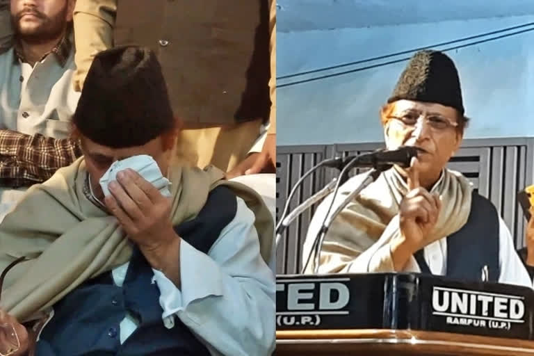 SP leader Azam Khan's emotional speech ahead of Assembly By-polls in Rampur