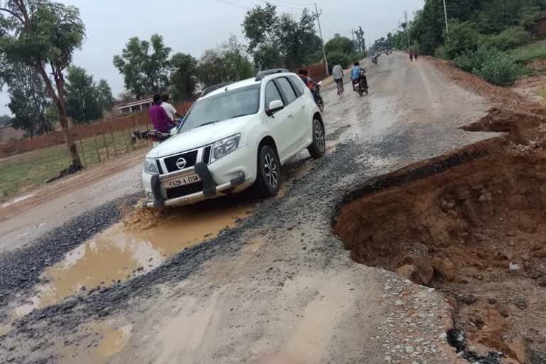 अंबिकापुर में बाईपास रोड की मांग, छह साल से जारी है निर्माण