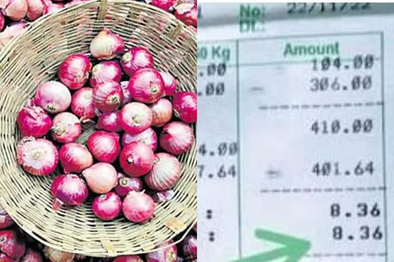 Gadag farmer gets Rs 8.36 for 205 kg onions