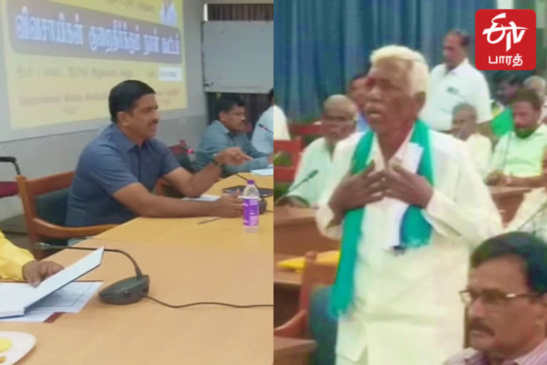 திமுக பிரமுகர் கொலை மிரட்டல்? வேலூர் கலெக்டரிடம் விவசாயி கதறல்!